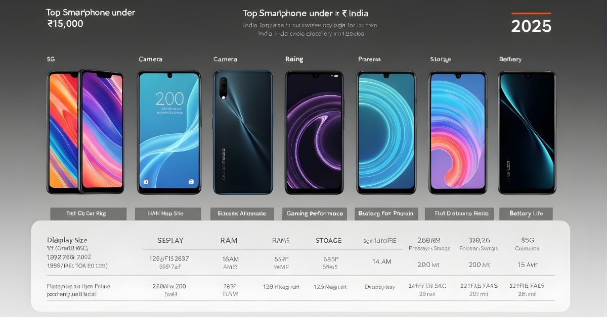 Best Smartphones Under ₹15,000