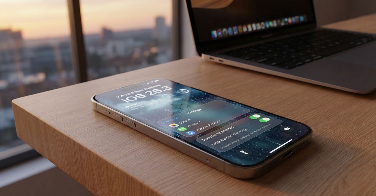 Apple releases iOS 26.3