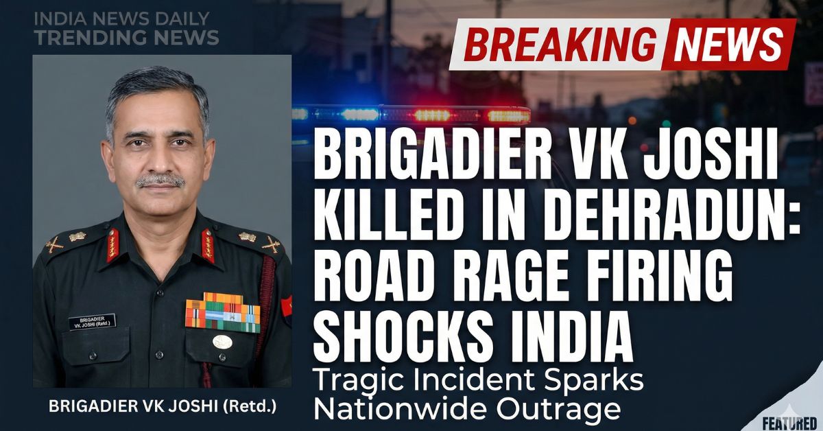 Brigadier VK Joshi Killed