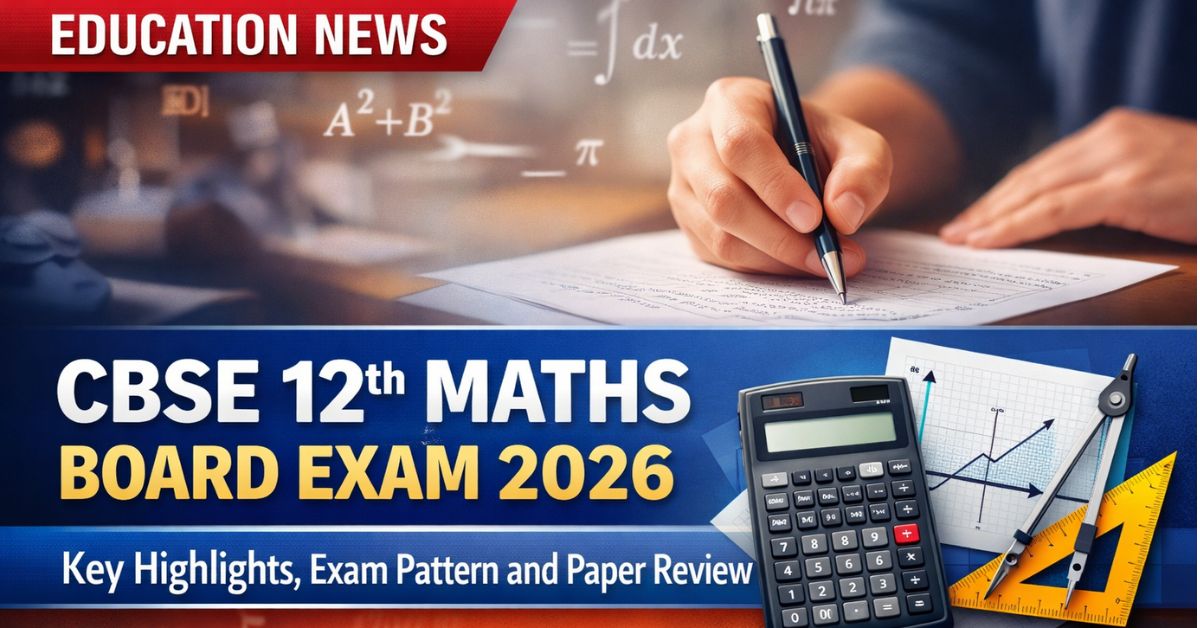 CBSE 12th Maths Board Exam