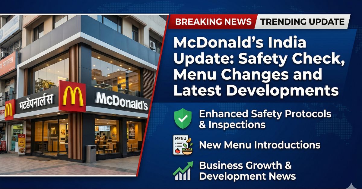 McDonald’s India Update