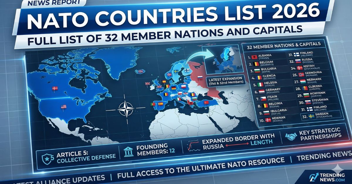 NATO Countries List 2026