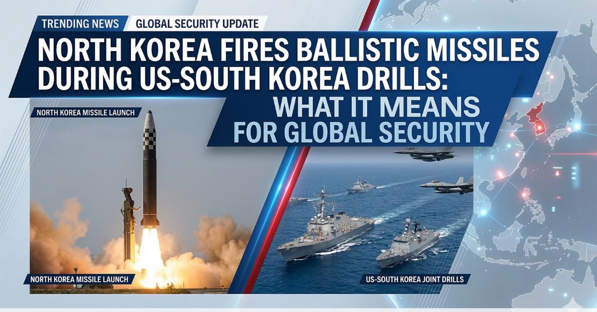 North Korea Fires Ballistic Missiles