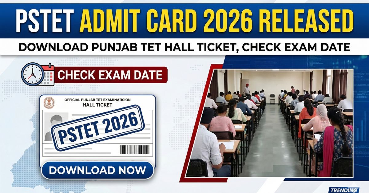 PSTET Admit Card 2026
