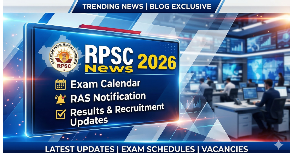RPSC News 2026