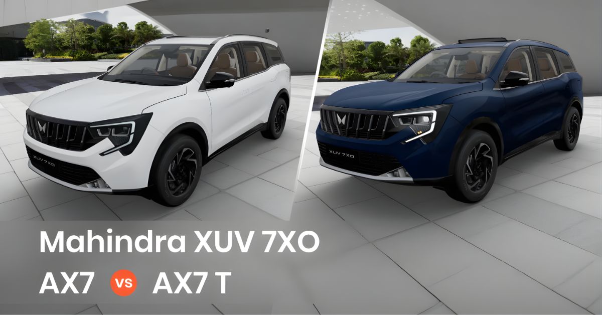Mahindra XUV 7XO vs AX7T 2026