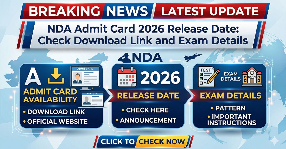 NDA Admit Card 2026