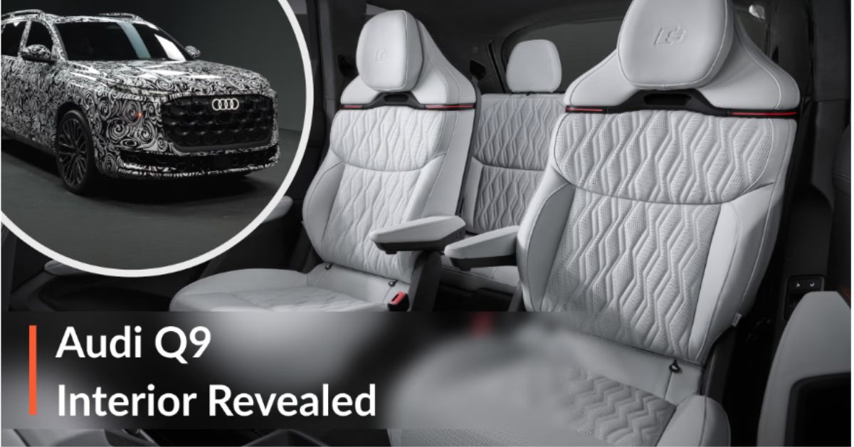 Audi Q9 SUV 2026 Interior Revealed