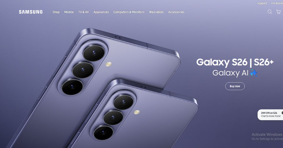 Samsung Galaxy S26 Series 2026