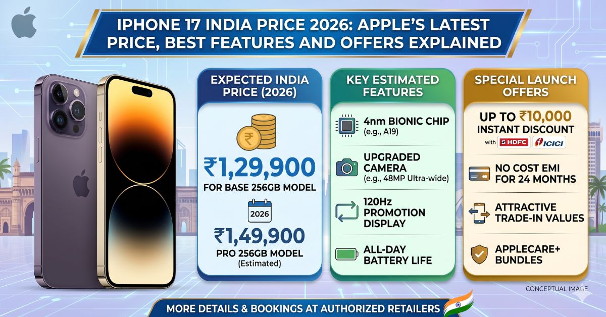iPhone 17 India Price 2026